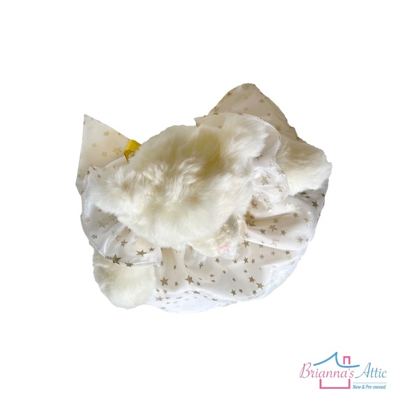 Stuffed animal bear brown with angel wing 10" - Picture 4 of 11